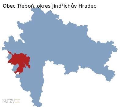 Třeboň v okrese Jindřichův Hradec