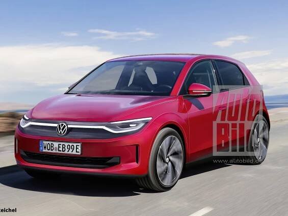 VW ID.2: Ende 2025 wird das Elektroauto im Polo-Format gezeigt - AUTO BILD