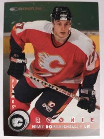 🟣 ROOKIE Hnat Domenichelli - Calgary Flames 🟣 - Hokejové karty