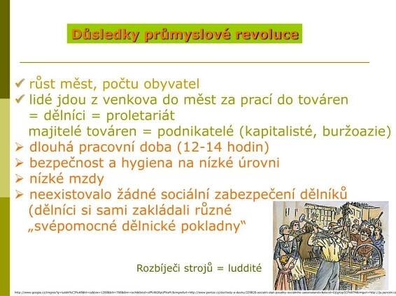 PPT - Průmyslová revoluce - 8. ročník PowerPoint Presentation, free download - ID:4562049