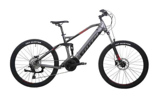 ELEKTROKOLO TOTEM CARRY 27,5" ŠEDÁ - 27.5" | CYKLOŠVEC s.r.o.