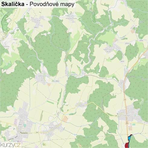 Skalička - mapy | Kurzy.cz