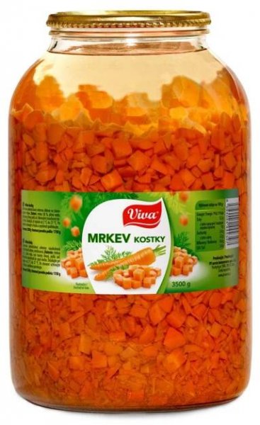 Mrkev kostky sterilovaná S4/1 Viva