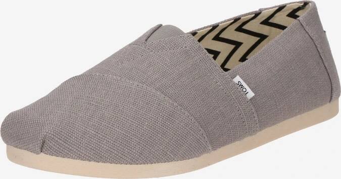 TOMS Slipper 'CLASSIC' – šedá: přední strana