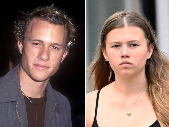 Heath Ledger's daughter Matilda looks like his twin ahead of her 20th birthday