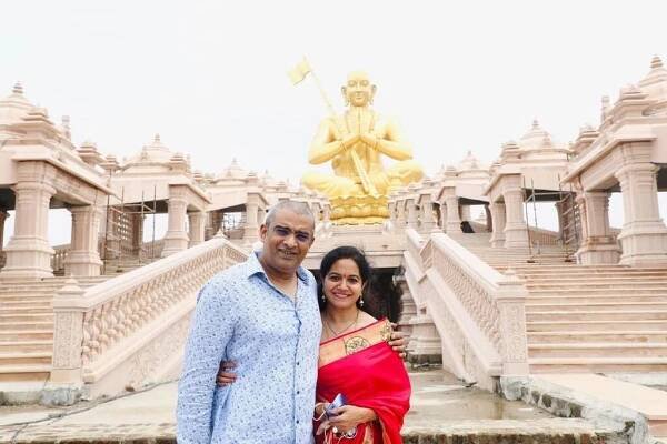 Rama Krishna Veerapaneni Wife Pic