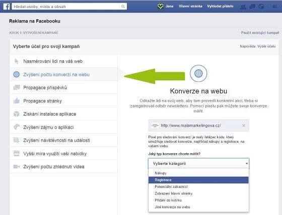 Měření na Facebooku | malá MARKETINGOVÁ
