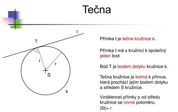 PPT - Vzájemná poloha přímky a kružnice (kruhu) PowerPoint Presentation - ID:3163328