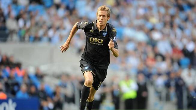 My favourite shirt with Peter Crouch: I was lucky to wear some fantastic shirts during my career - England at the World Cup, Liverpool in the FA Cup final... but Portsmouth's all black beauty was the best