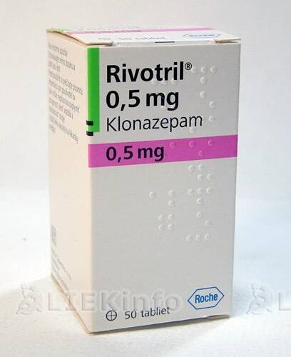 Rivotril tablety ucinky