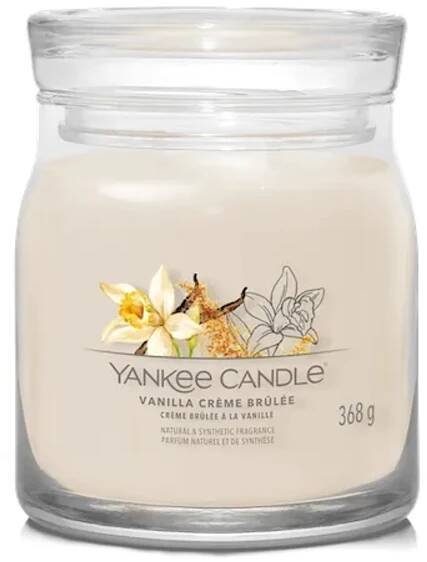 Yankee Candle Signature Medium Jar 2 Wicks - Vanilla Creme Brulée