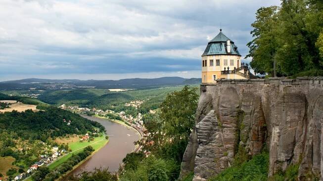 Hrad Königstein a park miniatur | Německo | Zahraniční zájezdy pro školy | Cestovní kancelář CK2