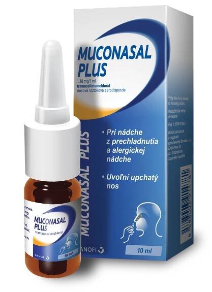 MUCONASAL PLUS nosový sprej 10 ml – Obrázok 2
