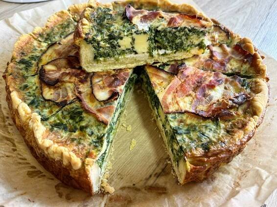 Quiche špenátový - Cukrárna Dobroty s. r. o.