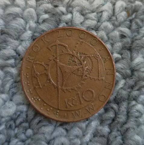 Vzácná 10kč 2000 wonna - Numismatika