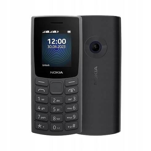 Uhlová Nokia 110 (2023) from Front and Back