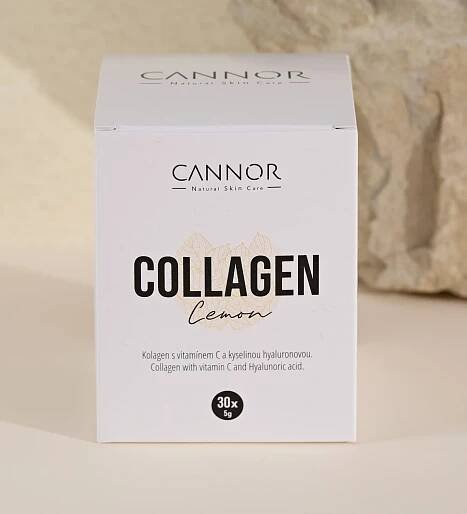 Cannor kolagen s hyaluronovou kyselinou, citron, 30denní kúra, 150 g