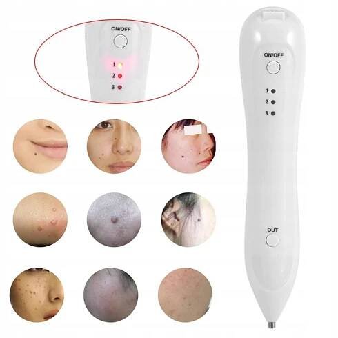 Kosmetické zařízení typu Laser Pen | Plazma | Přesná špička | Z PL Model Laser Pen Plazma -usuwanie tatuażu, blizn, brodawe