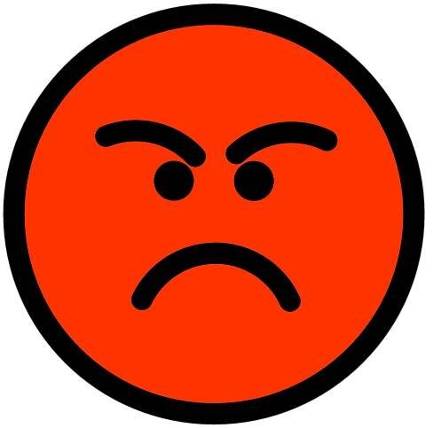 angry emoji