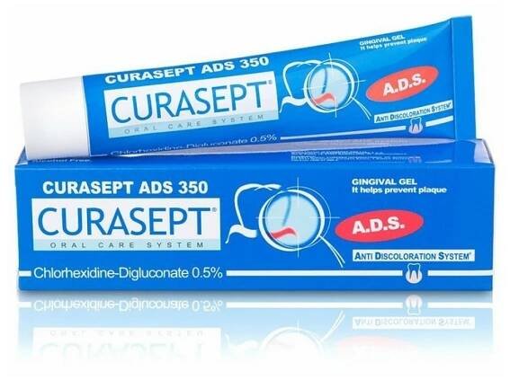 CURASEPT ADS 350 0,5 % CHX parodontální gel 30 ml