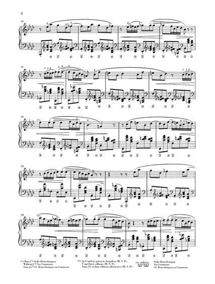 Ballade In F minor Op.52 - noty pro klavír