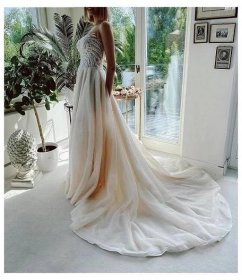 Svatební šaty Thea - šití na míru