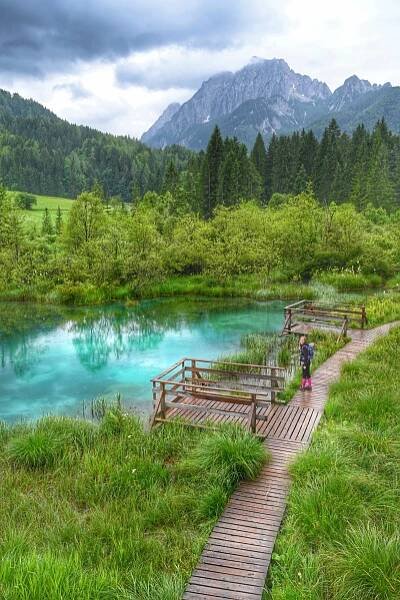 Slovinsko okolí Kranjské Gory - jamanaceste
