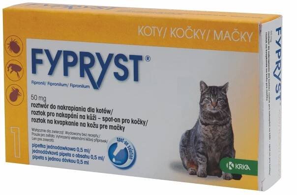 Fypryst Spot-on Cat Kočka 1 pipeta