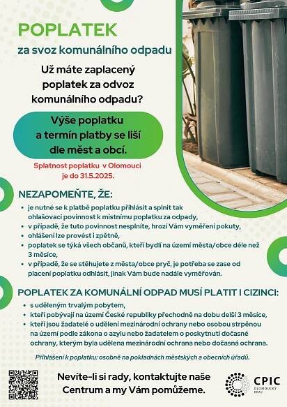 Poplatek za svoz komunálního odpadu