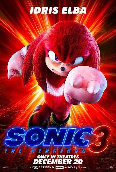 Ježek Sonic 3 - Plakáty
