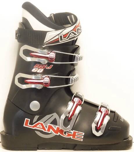 lange Dětské lyžáky BAZAR Lange RSJ 60 black/red 255