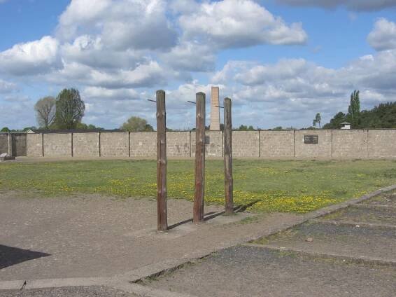 Koncentrační tábor Sachsenhausen Německo 2015