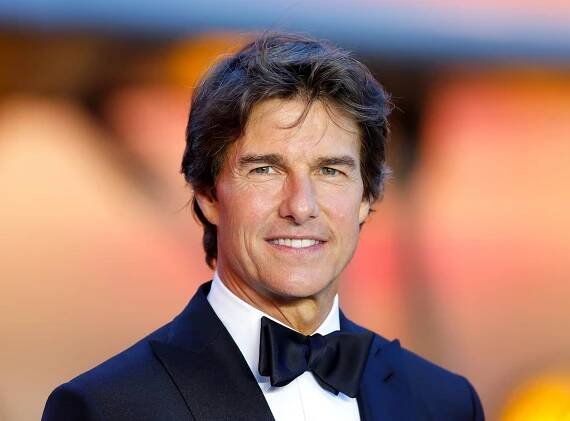 Tom Cruise at an event for Top Gun: Maverick (2022)