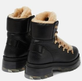 Bogner - Swansea shearling leather ankle boots Bogner