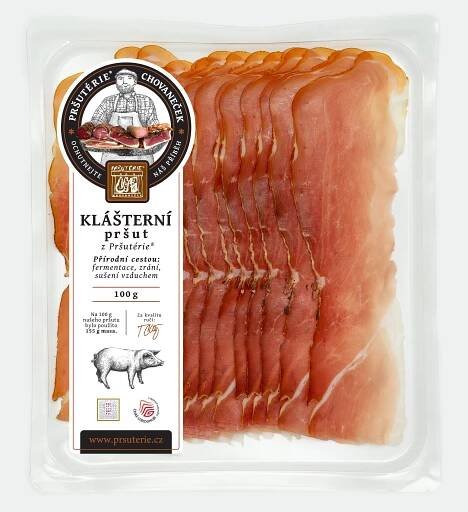 Klášterní pršut z Pršutérie 100g krájený