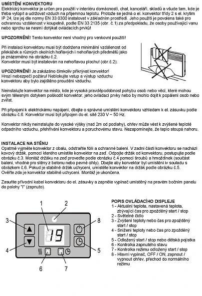 Návod k montáži, obsluze a údržbě ELÍZ EL 1000 - Zbozi.cz