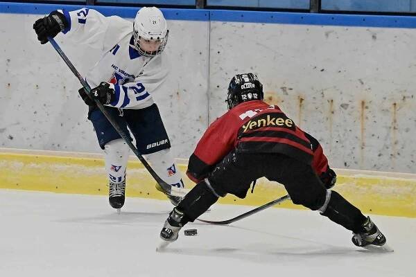 Mladší žáci HC Vimperk vyloupili Spartu a vedou tabulku nadstavby první ligy