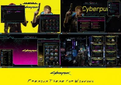 Cyberpunk 2077 Premium Theme for Windows 11