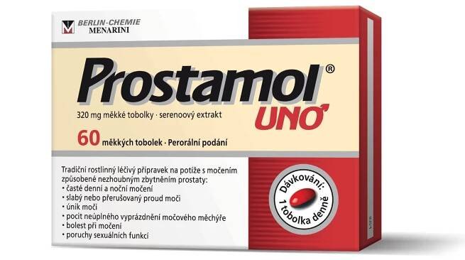 Prostamol uno 320 mg 60 měkkých tobolek