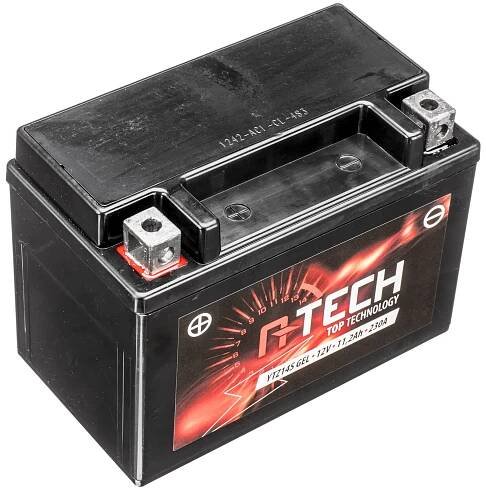 Baterie 12V, YTZ14S GEL, 11,2Ah, 230A, bezúdržbová GEL technologie 150x87x110, A-TECH (aktivovaná ve výrobě)