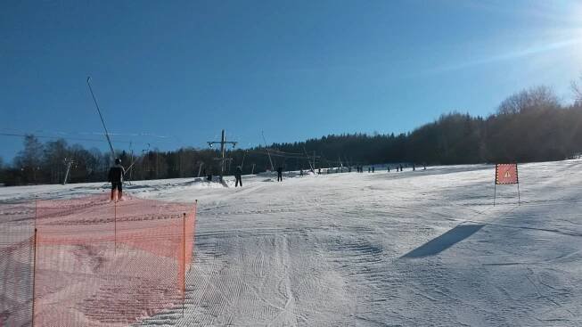 Penzion Jeseníky - Hotýlek u Pekina - Lyžování Jeseníky - Lyžařský vlek Ski areál Jeseníky v Hotýlku U Pekina