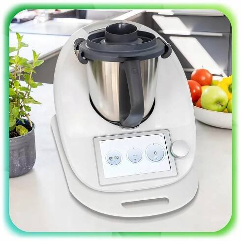 PODLOŽKA POD THERMOMIX TERMOMIX TERMOMIKS TM5 TM6 BÍLÁ za 411.00CZK - Allegro