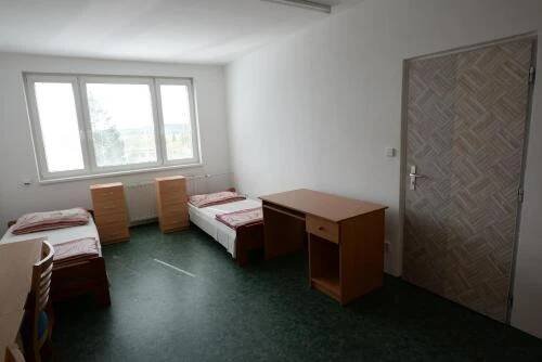 Postel nebo postele na pokoji v ubytování Ubytování Na Kopečku