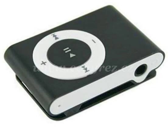 Mini MP3 přehrávač s klipem