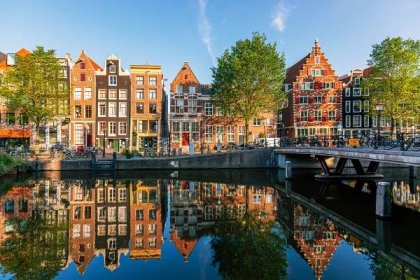 Amsterdam's canalside scenery is a photographer's dream. Photo: Getty