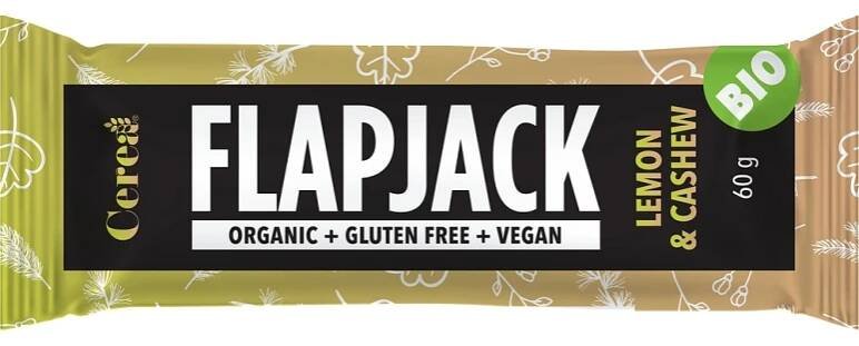 Cerea BIO Flapjack Citrón & kešu 60 g