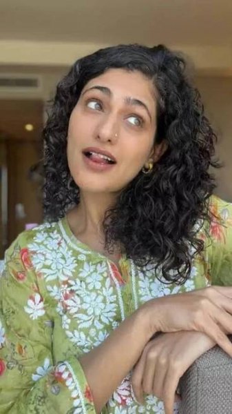 Kubbra Sait’s go-to curly hair routine