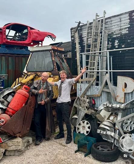 Robert Llewellyn a Colin Furze oživují ducha Scrapheap Challenge v nové elektrické soutěži Zapheap! – Červený trpaslík