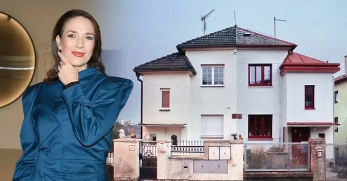 Bydlení herečky Terezy Kostkové: Prodala byt a koupila si honosnou vilu. Kolik za ní zaplatila?