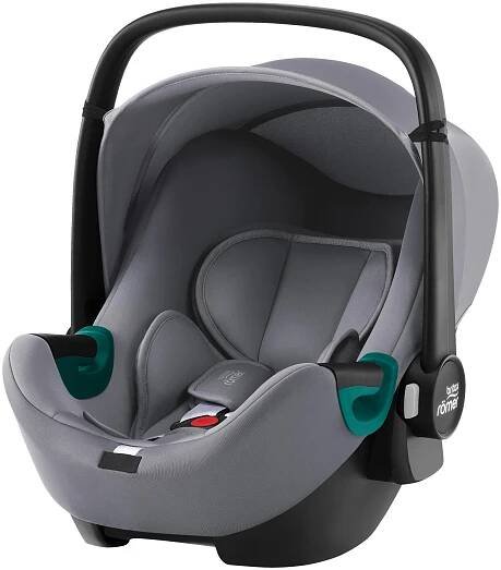 BABYSCHALE Baby-Safe 3 i-size  - Grau, Basics, Kunststoff/Textil (44/58/67cm) - Britax Römer